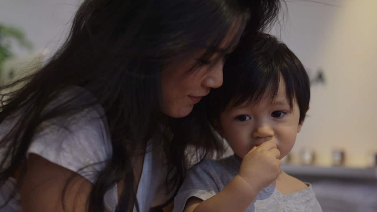 Malvina and her son