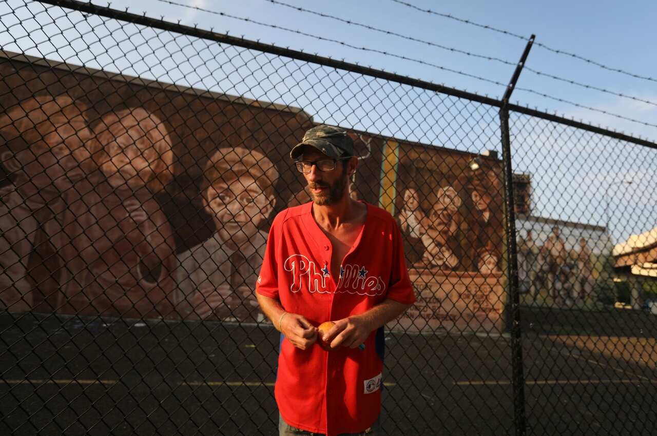 This photo taken Aug. 15, 2018, shows Johnny Bobbitt