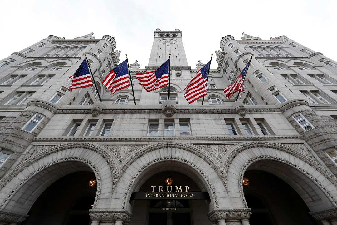 The Trump International Hotel at 1100 Pennsylvania Avenue NW.
