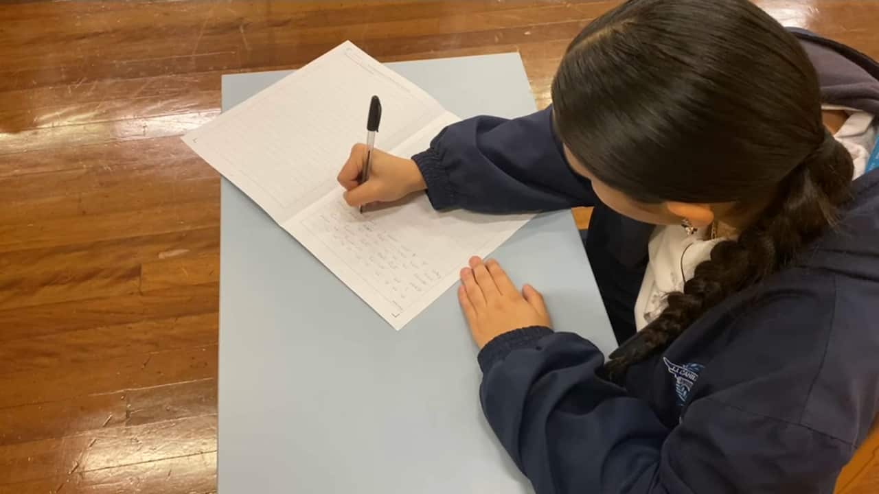 Students began their HSC exams on Tuesday under a raft of COVID-19 safety measures