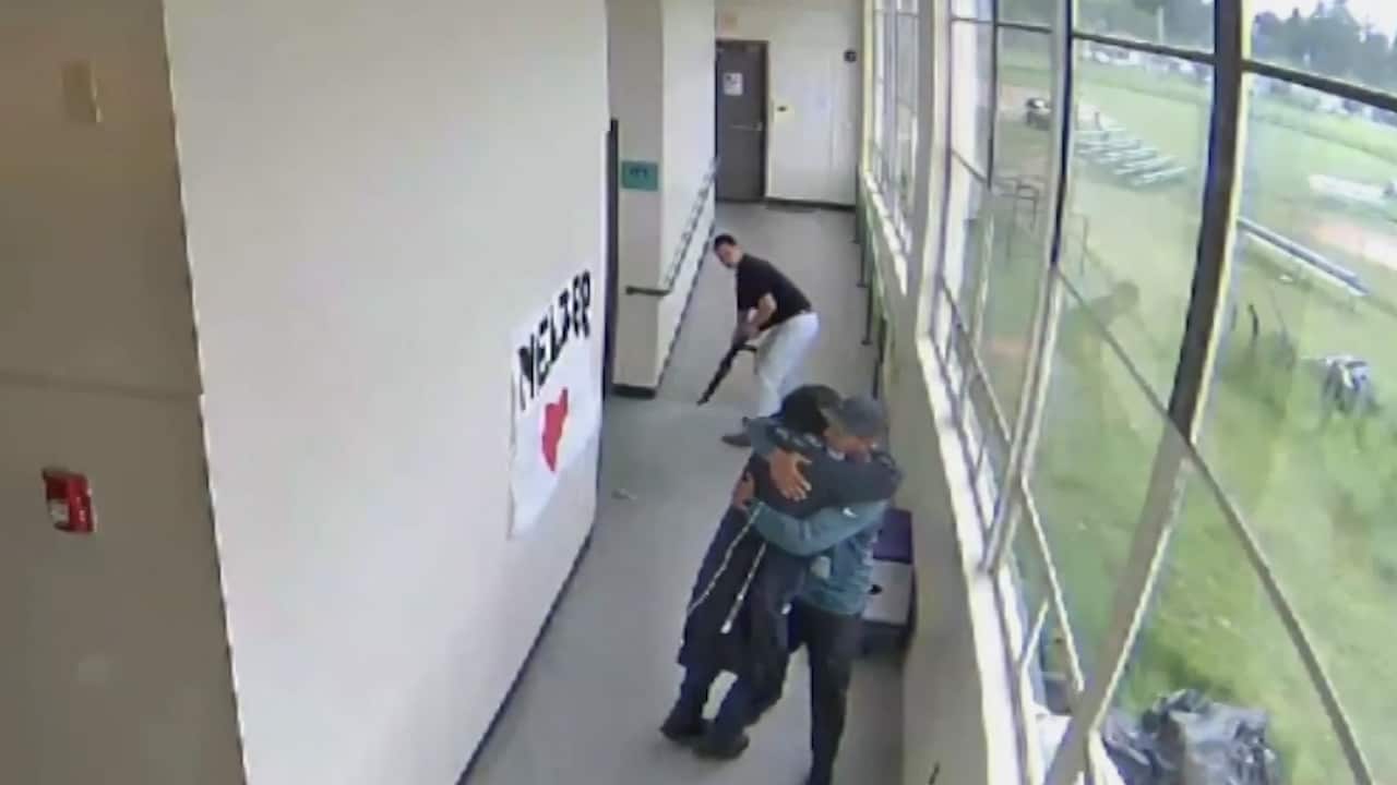 Coach Keanon Lowe disarmed the student before passing the weapon to another adult. 