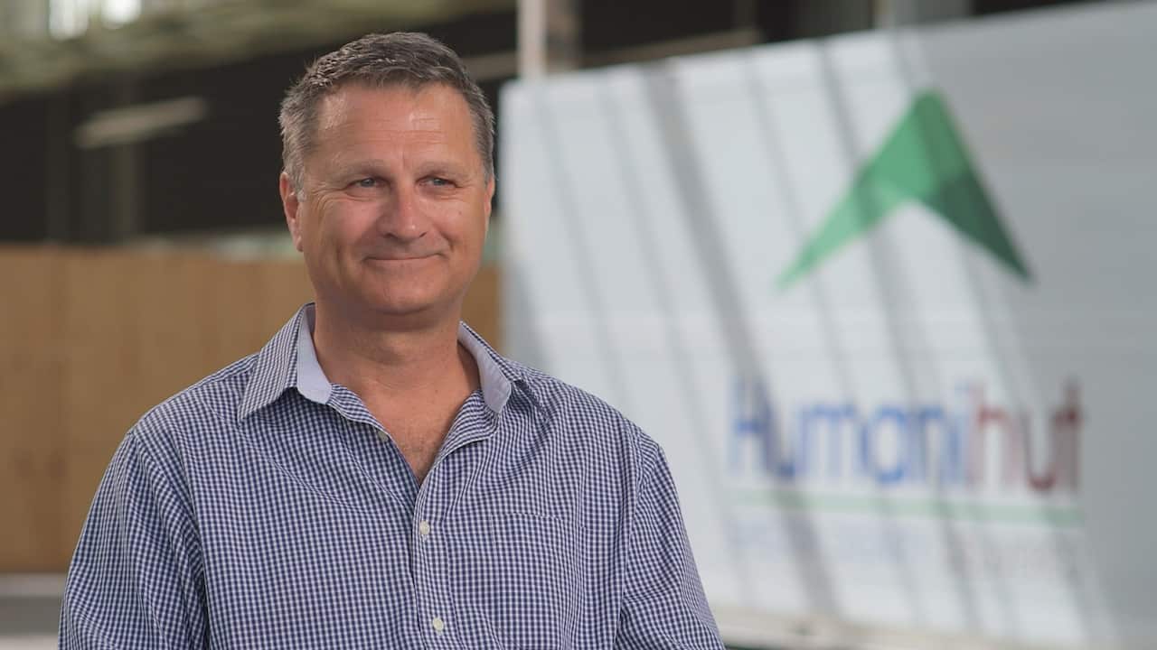 As a former soldier, Neale has witnessed the conditions in which refugees live.