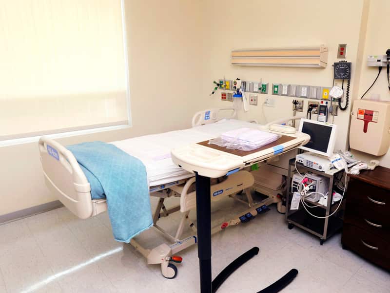 The isolation room at Emory University Hospital