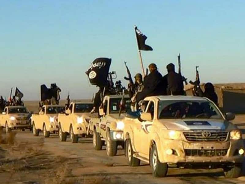 Members of the Islamic State group