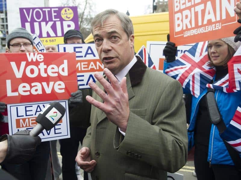 "All of us who want Britain to be a great country once again accept that we must be prepared to stand up for what we believe in and fight for our independence."