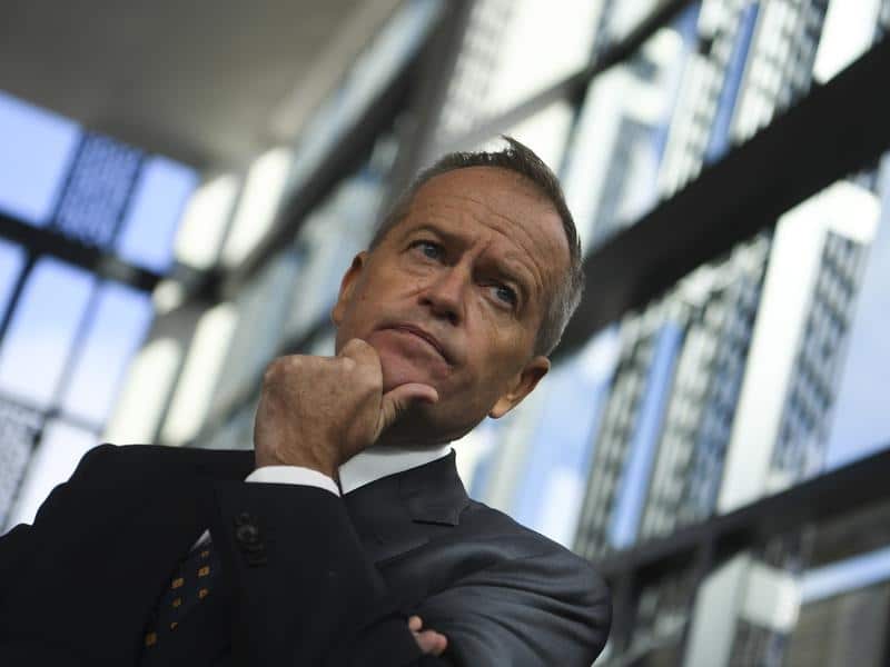 Opposition Leader Bill Shorten.