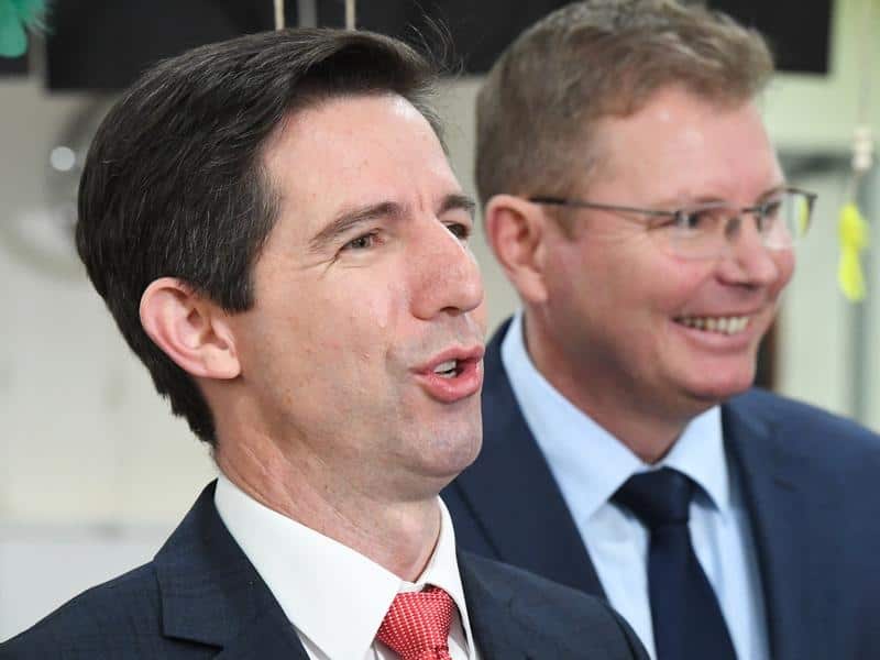 Education Minister Simon Birmingham.