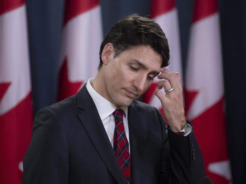 Justin Trudeau says Canada is taking the detention of its citizens "carefully and seriously".
