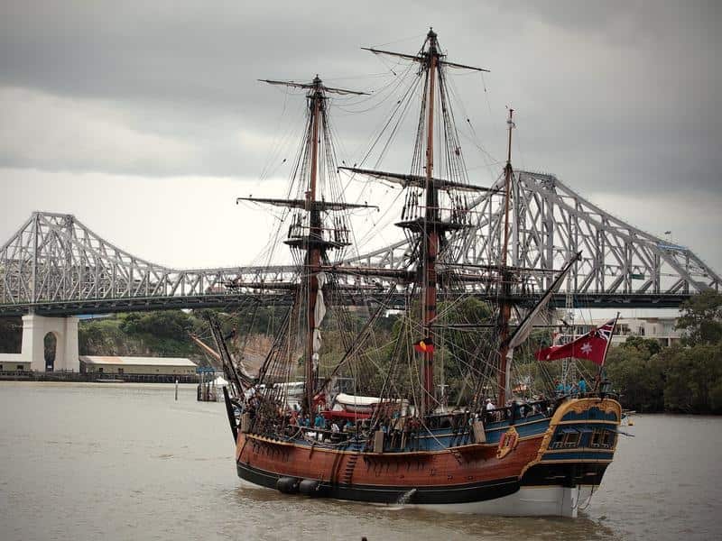 An Endeavour replica will circumnavigate Australia to mark the anniversary of Captain Cook's voyage.