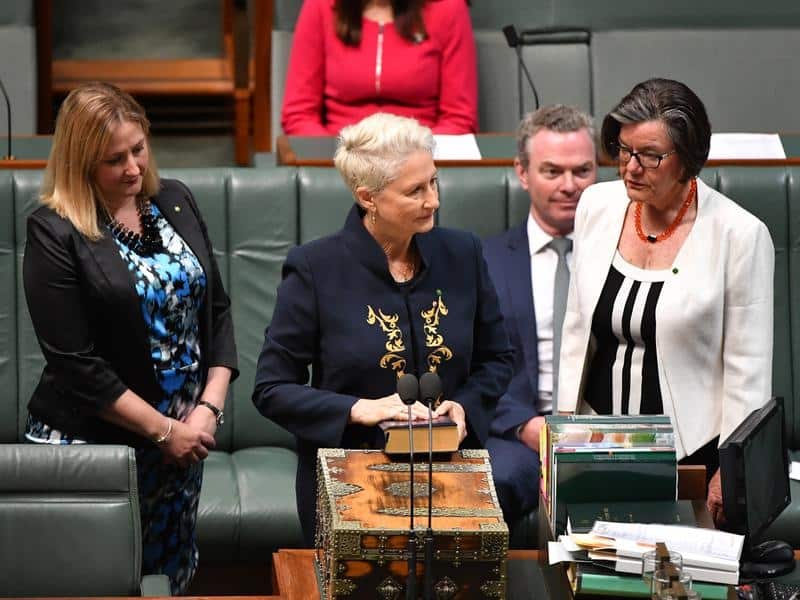 Kerryn Phelps is sworn in