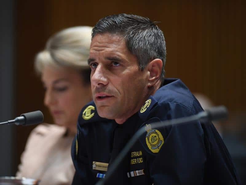 File image of former Australian Border Force head Roman Quaedvlieg.