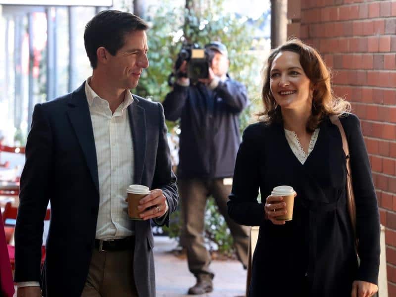 Simon Birmingham, campaigning with Georgina Downer, says he did nothing wrong with a grant handover.