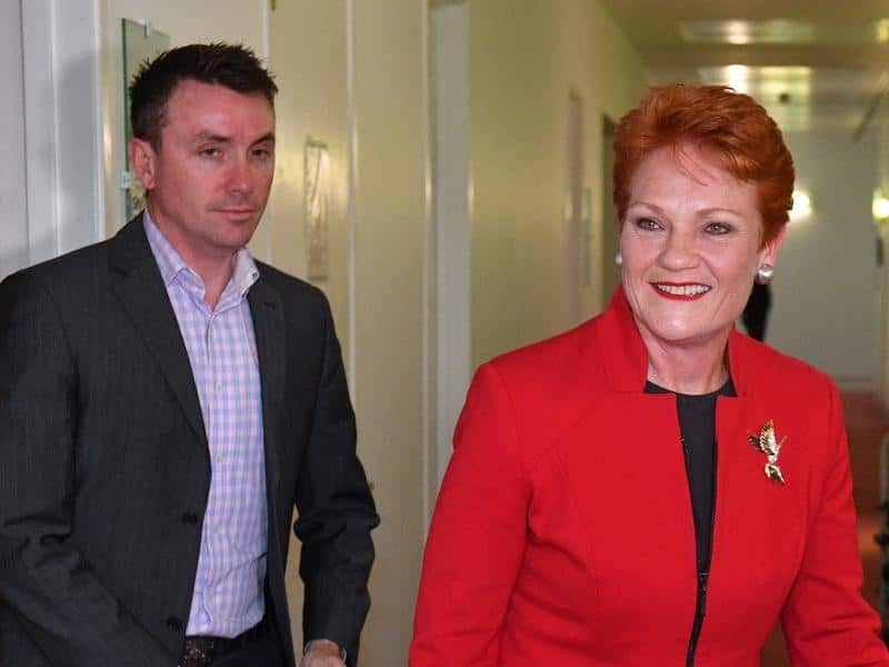 Pauline Hanson advisor James Ashby, who recently spoke to America's NRA about watering down Australia's gun laws, says the senator will be back soon.