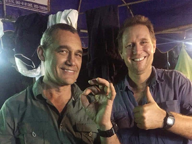 Long-time friends Richard Harris and Craig Challen have been awarded the first ever joint Australian of the Year award.