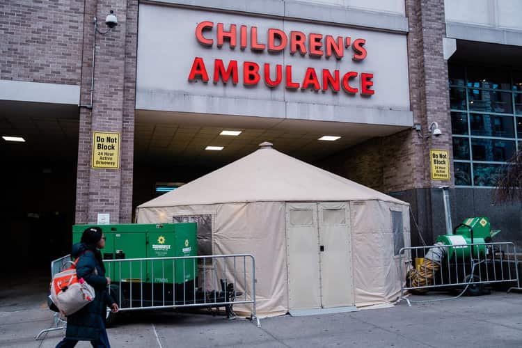 A number of cases of the rare illness have been detected in children in New York, one of the world's worst-hit cities.
