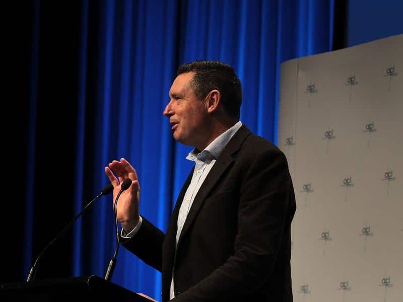 Lyle Shelton speaks at The Australian Christian Lobby conference.