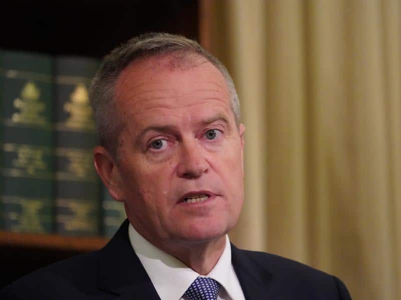 Opposition Leader Bill Shorten.