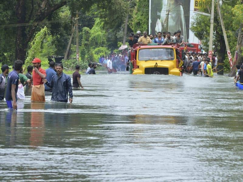Thousands are waiting to be rescued and some 420 are dead in the deadly floods in India's Kerala state.