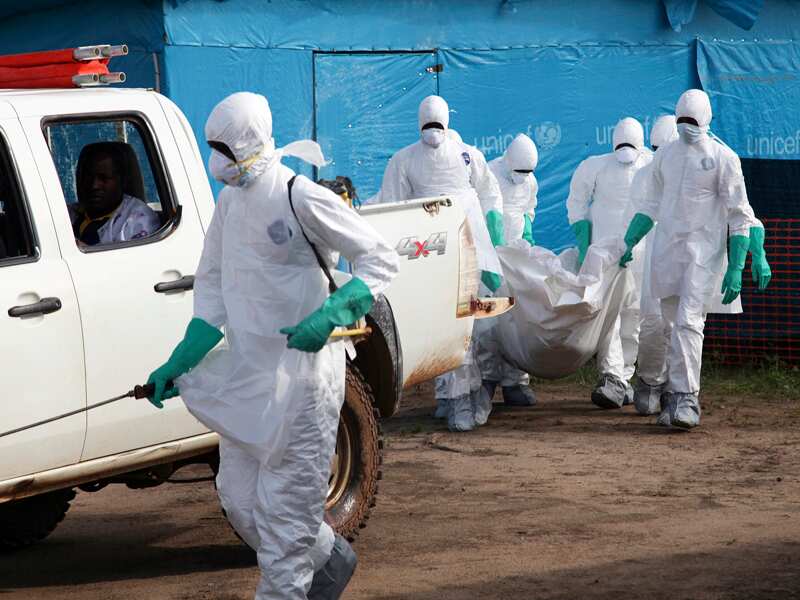 Liberian health workers