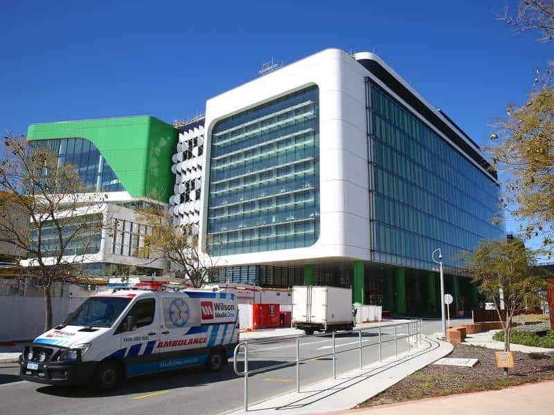 Perth Children's Hospital (file image)