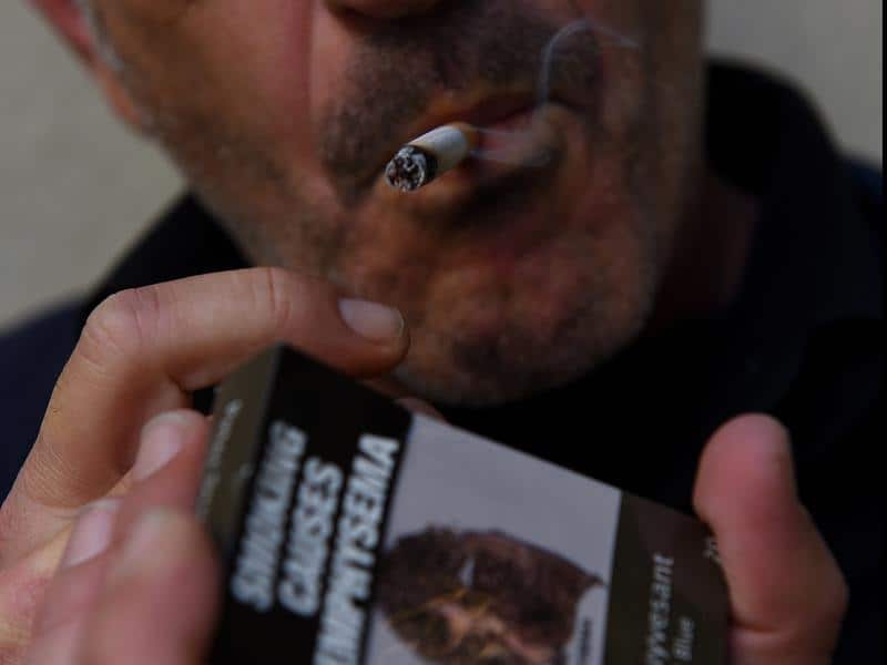 Adenocarcinoma is often associated with a history of smoking, but is also the most commonly diagnosed lung cancers for non-smokers.