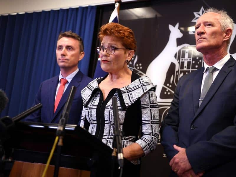 Pauline Hanson was forced to defend herself and her colleagues over remarks in a documentary.