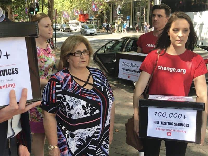 Adriana Buccianti, whose son Daniel died of a drug overdose in 2012,