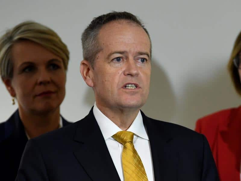 Labor leader Bill Shorten.
