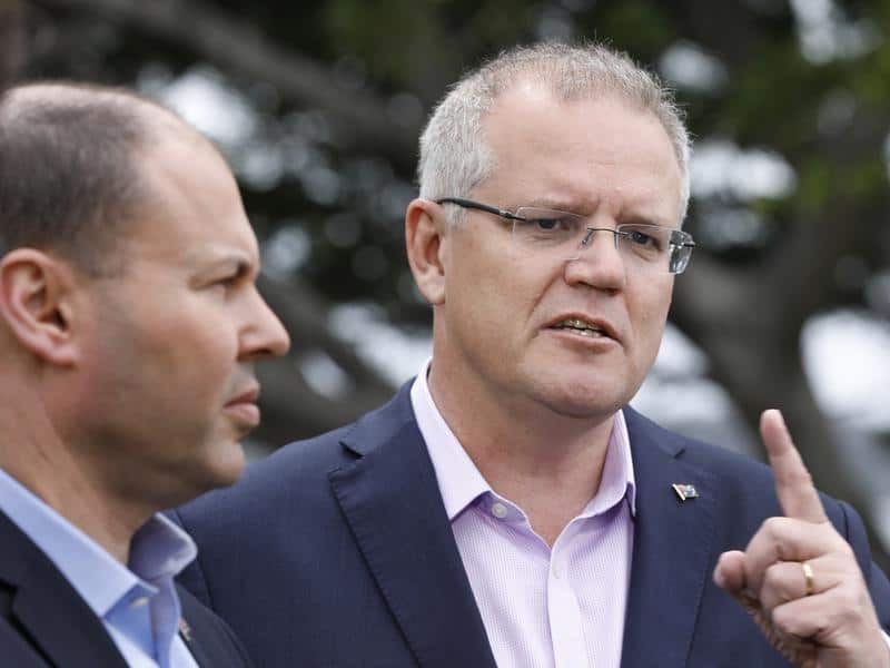 Scott Morrison is behind in the polls - although he is still the preferred