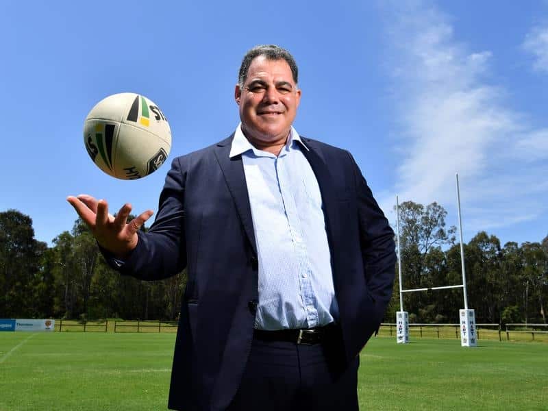 Mal Meninga poses for a photograph on the Gold Coast.