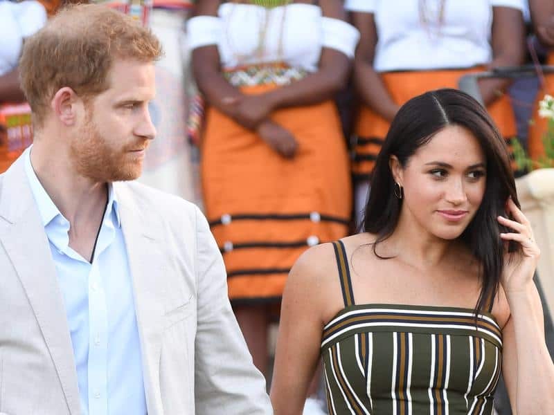 Prince Harry and Meghan. The prince is suing two UK tabloids. 