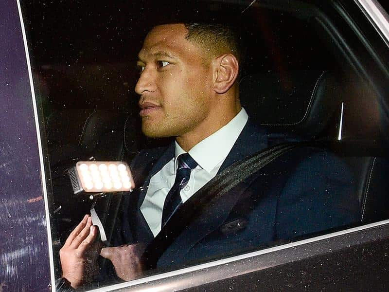 Israel Folau leaves Rugby NSW after a Code of Conduct hearing