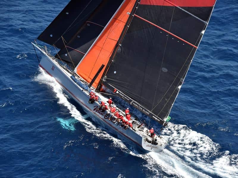 Wild Oats XI has won line honours in the Sydney to Hobart yacht race for the ninth time.