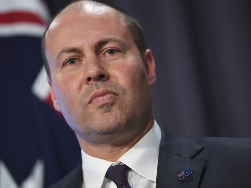 Australian Treasurer Josh Frydenberg