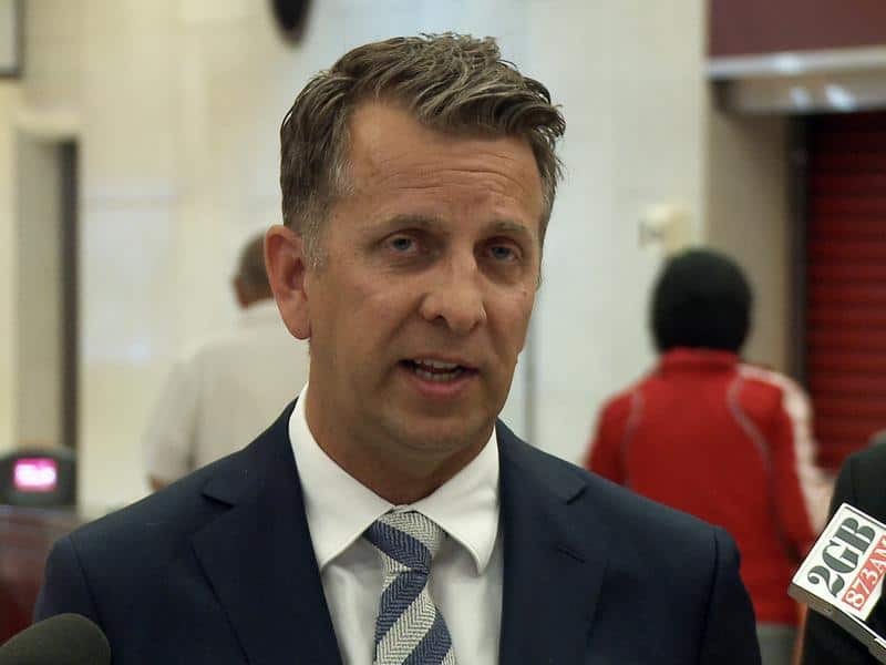 NSW Transport Minister Andrew Constance
