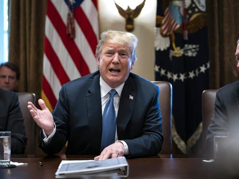 President Donald Trump recently moved to end the practice of splitting migrant families, with over 2,300 children recently separated from their parents under a "zero tolerance" policy.