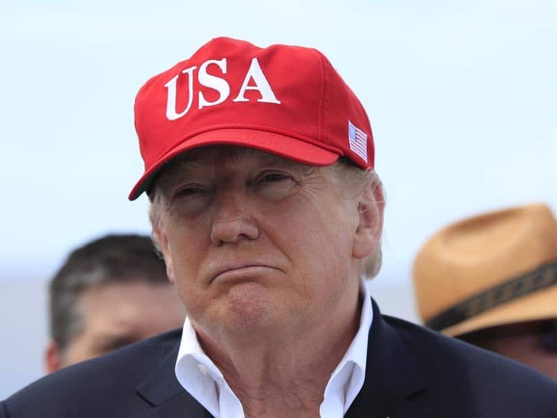 US President Donald Trump this week.