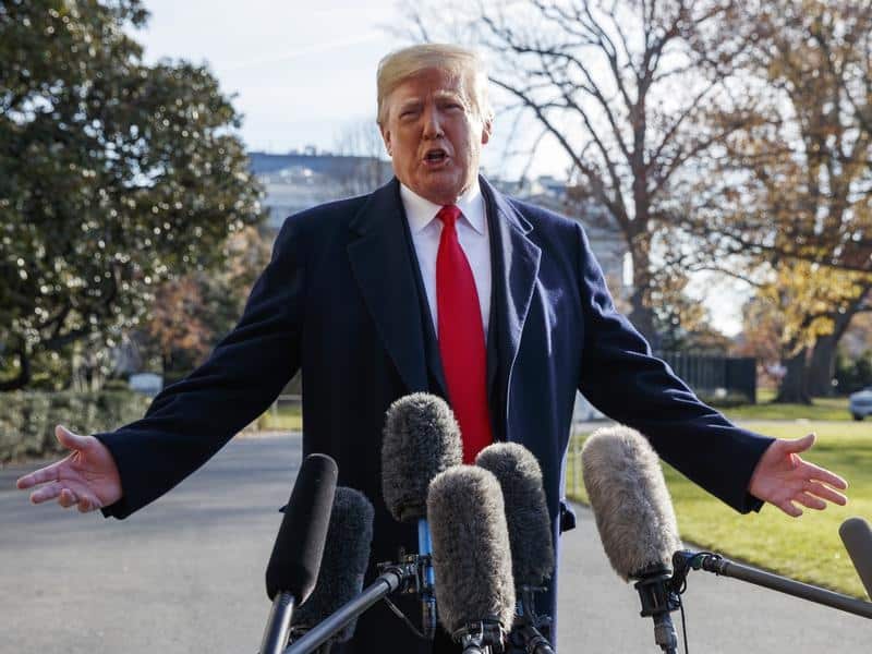 President Donald Trump has tweeted "Let's make a deal?" as the government shutdown continues.