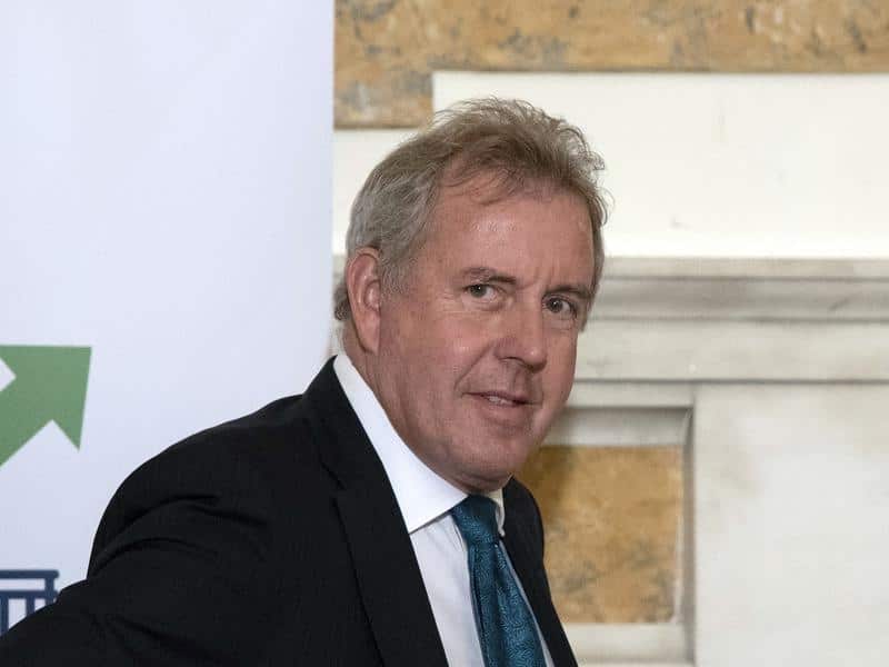 British ambassador Kim Darroch has reportedly described the White House environment as "uniquely dysfunctional".