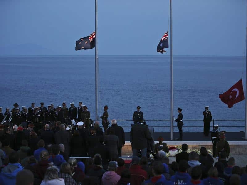 A man has been arrested in Turkey over an alleged plan to attack Gallipoli Anzac Day services.