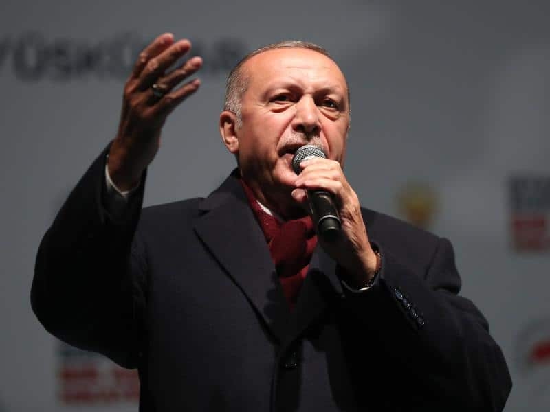 Turkish President Recep Tayyip Erdogan