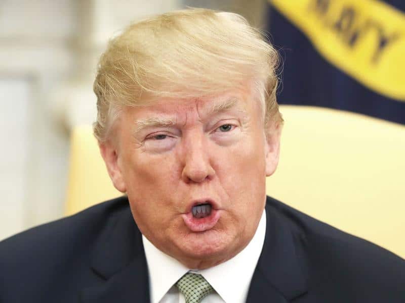 President Donald Trump says illegal immigrants wouldn't come to the US if they faced a wall.