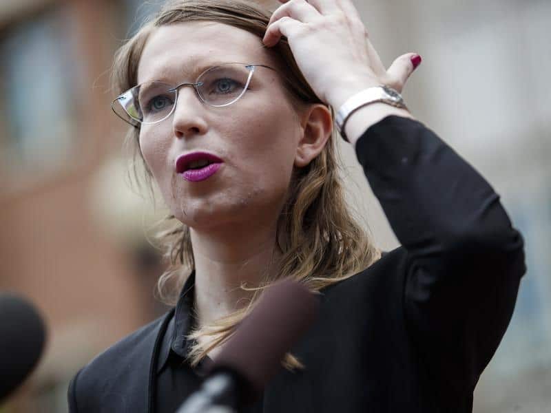 Chelsea Manning.