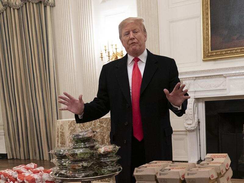 President Donald Trump is reportedly meeting with lawmakers to discuss the partial shutdown.