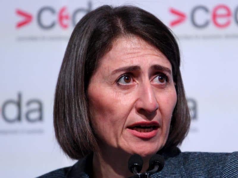 NSW Premier Gladys Berejiklian delivers the State of the State address