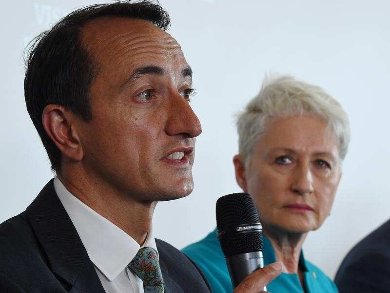 Wentworth by-election candidates Dave Sharma and Dr Kerryn Phelps.