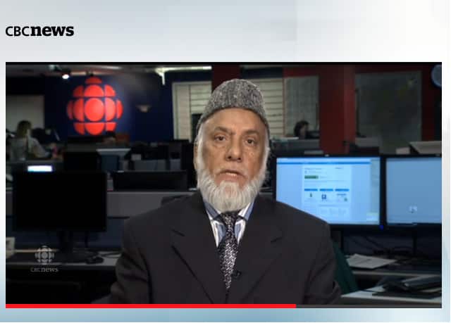 Prof. Imam Syed Soharwardy on CBC News