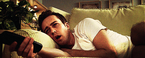 Edward Norton in Fight Club
