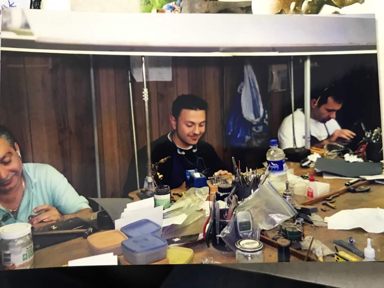 Vartan Bakalian trains as a jeweller.