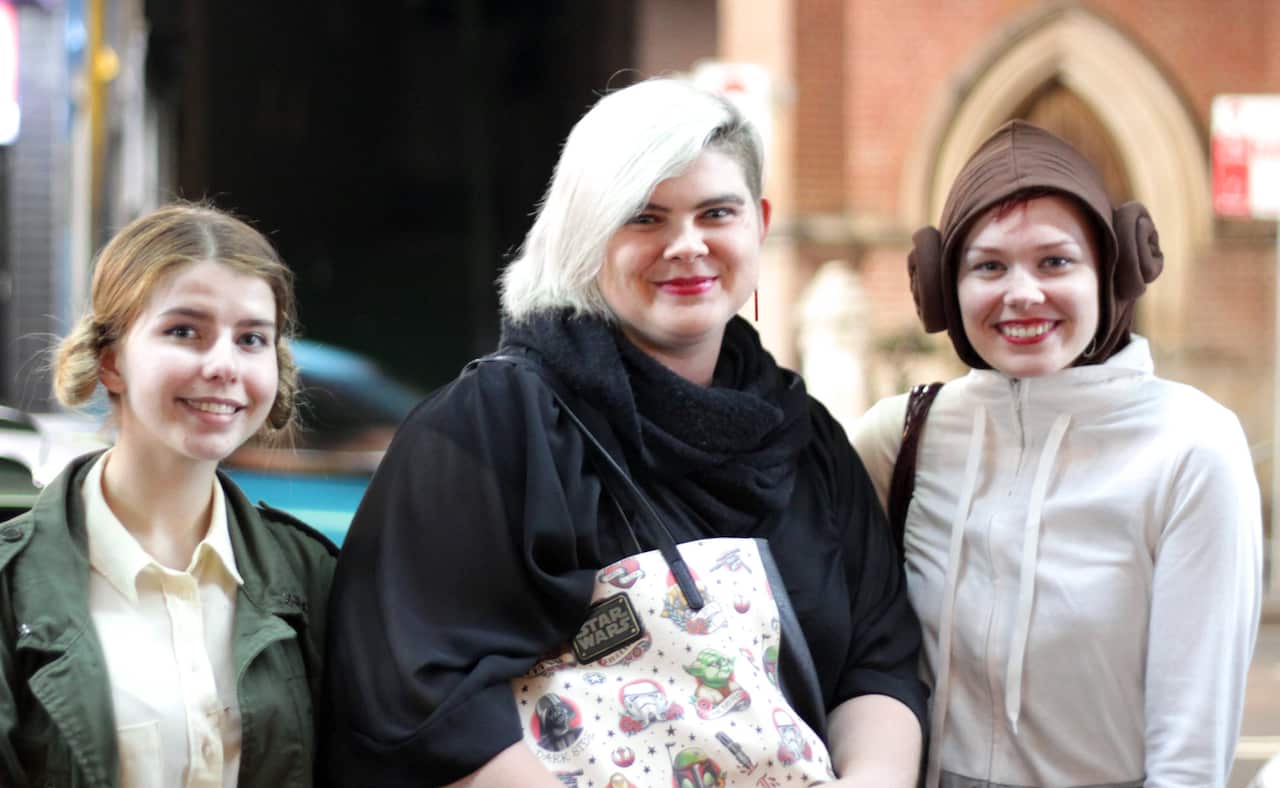 Naomi, Amanda, and Anne-Marie